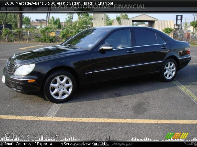2006 Mercedes-Benz S 500 4Matic Sedan in Black