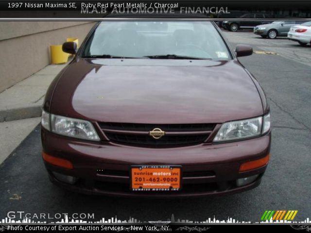 1997 Nissan Maxima SE in Ruby Red Pearl Metallic