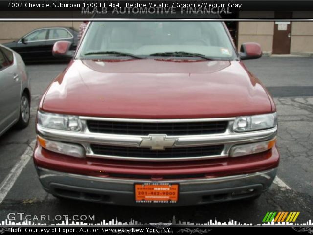 2002 Chevrolet Suburban 1500 LT 4x4 in Redfire Metallic