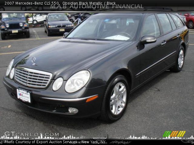 2007 Mercedes-Benz CLS 550 in Obsidian Black Metallic