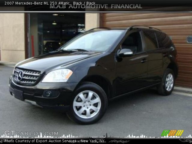 2007 Mercedes-Benz ML 350 4Matic in Black