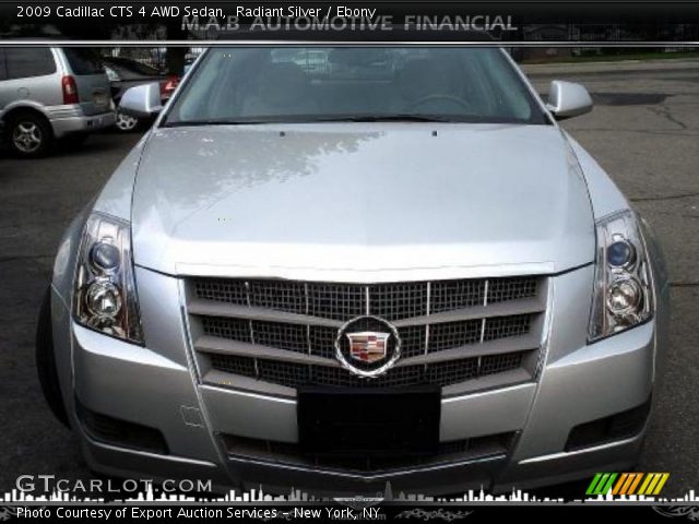 2009 Cadillac CTS 4 AWD Sedan in Radiant Silver