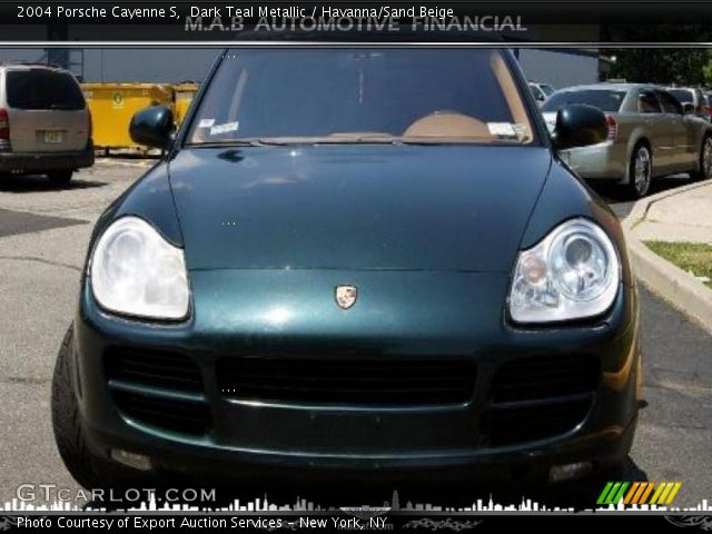 2004 Porsche Cayenne S in Dark Teal Metallic