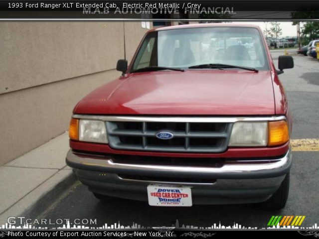 1993 Ford Ranger XLT Extended Cab in Electric Red Metallic