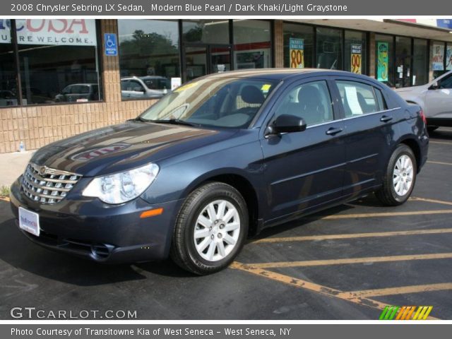 2008 Chrysler Sebring LX Sedan in Modern Blue Pearl