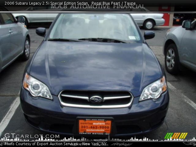 2006 Subaru Legacy 2.5i Special Edition Sedan in Regal Blue Pearl