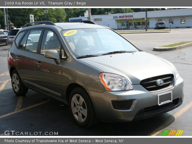 2009 Kia Rondo LX V6 in Titanium Gray