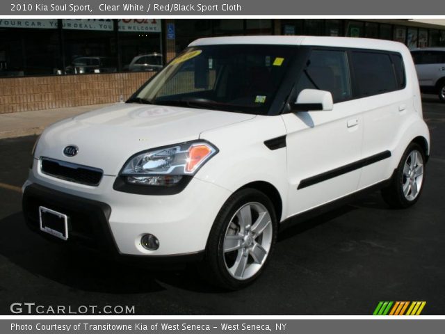 2010 Kia Soul Sport in Clear White