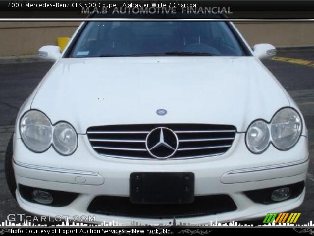 2003 Mercedes-Benz CLK 500 Coupe in Alabaster White