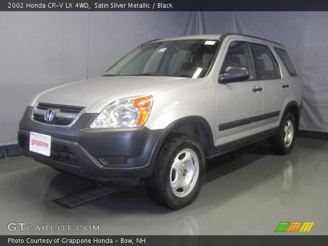 2002 Honda CR-V LX 4WD in Satin Silver Metallic