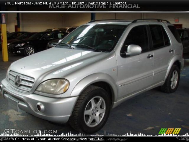 2001 Mercedes-Benz ML 430 4Matic in Brilliant Silver Metallic