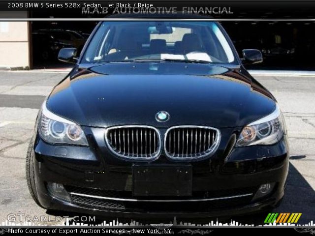 2008 BMW 5 Series 528xi Sedan in Jet Black