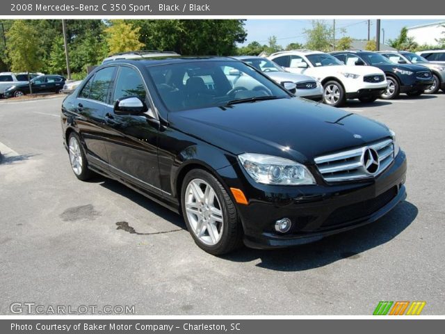 2008 Mercedes-Benz C 350 Sport in Black