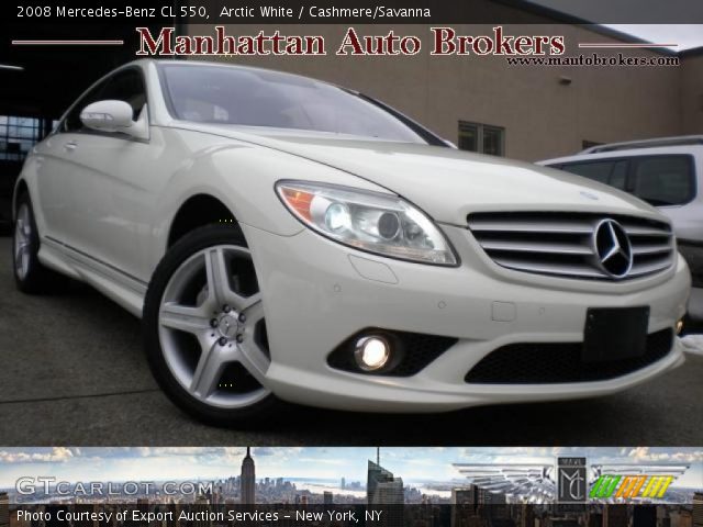 2008 Mercedes-Benz CL 550 in Arctic White