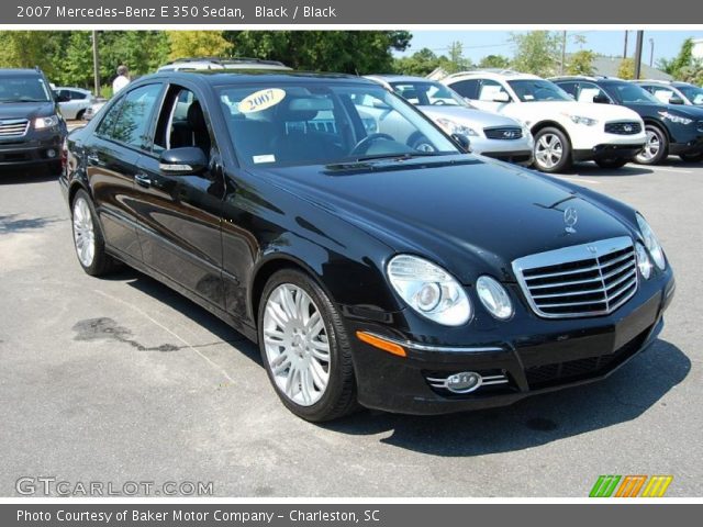 2007 Mercedes-Benz E 350 Sedan in Black