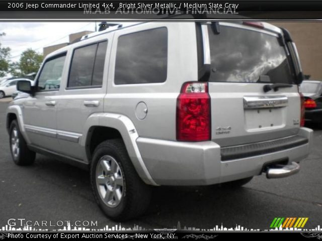 2006 Jeep Commander Limited 4x4 in Bright Silver Metallic