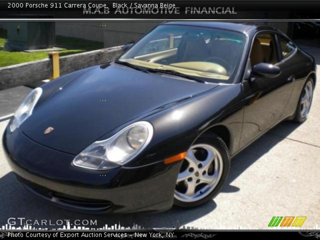 2000 Porsche 911 Carrera Coupe in Black
