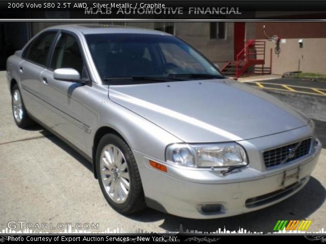 2006 Volvo S80 2.5T AWD in Silver Metallic