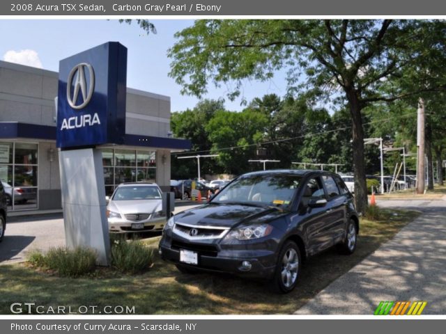 2008 Acura TSX Sedan in Carbon Gray Pearl