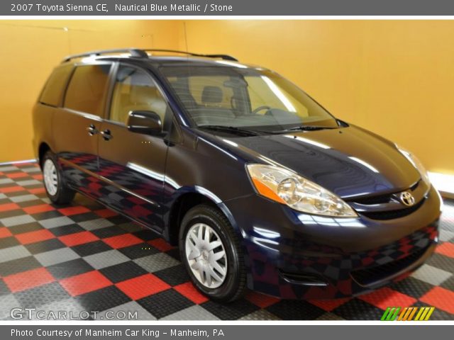 2007 Toyota Sienna CE in Nautical Blue Metallic