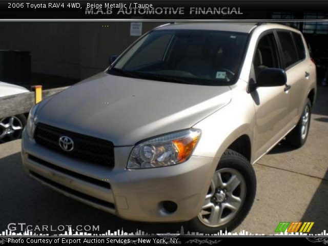2006 Toyota RAV4 4WD in Beige Metallic