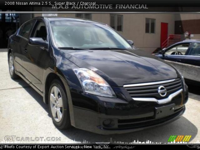 2008 Nissan Altima 2.5 S in Super Black