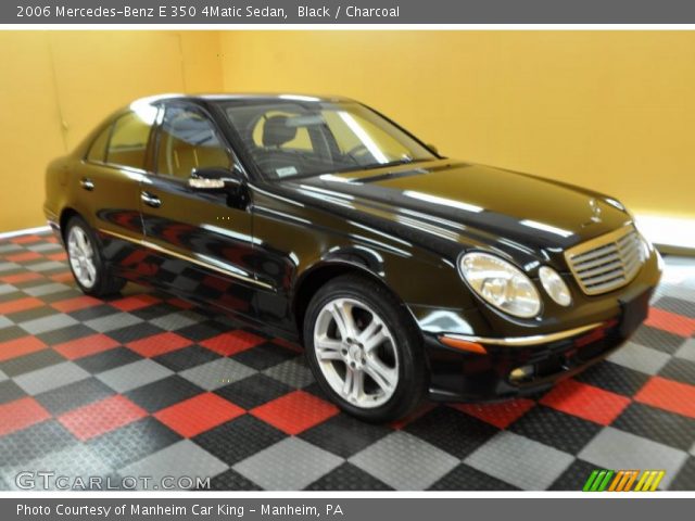 2006 Mercedes-Benz E 350 4Matic Sedan in Black