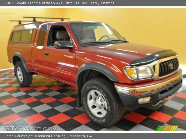 2003 Toyota Tacoma Xtracab 4x4 in Impulse Red Pearl