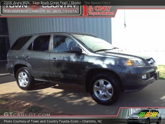 2006 Acura MDX  in Sage Brush Green Pearl