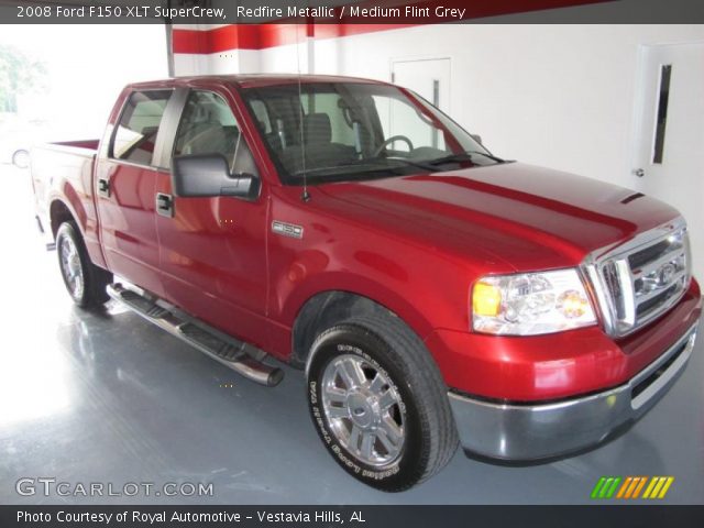 2008 Ford F150 XLT SuperCrew in Redfire Metallic