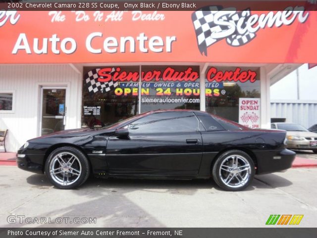 2002 Chevrolet Camaro Z28 SS Coupe in Onyx Black