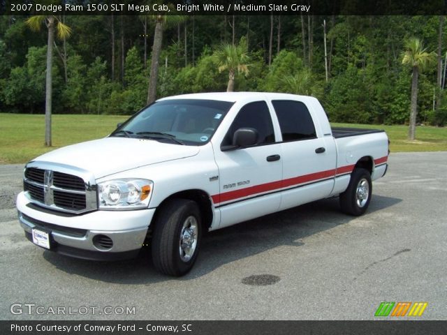 2007 Dodge Ram 1500 SLT Mega Cab in Bright White