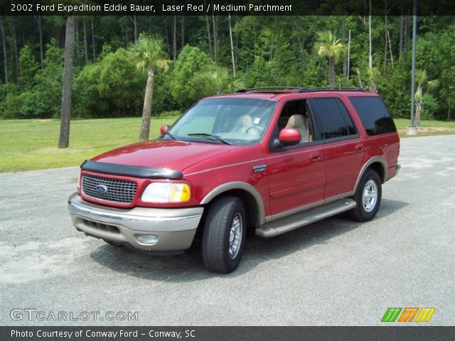 2002 Ford Expedition Eddie Bauer in Laser Red