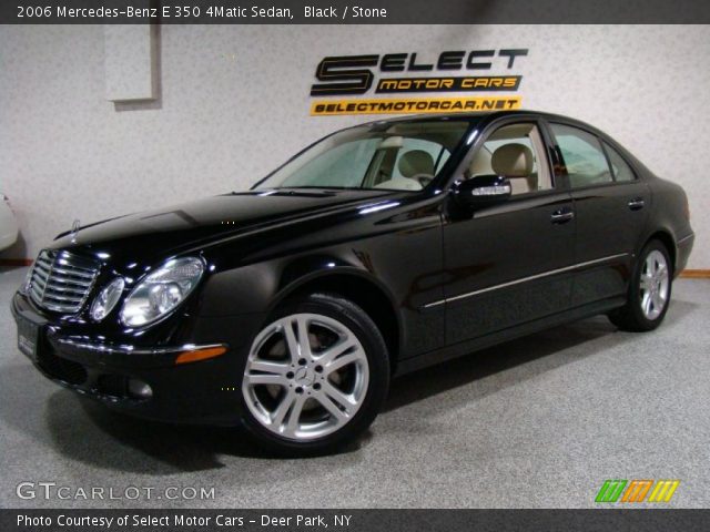 2006 Mercedes-Benz E 350 4Matic Sedan in Black