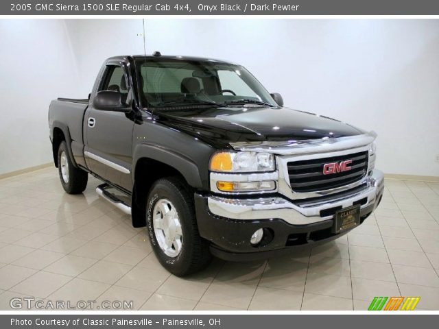 2005 GMC Sierra 1500 SLE Regular Cab 4x4 in Onyx Black