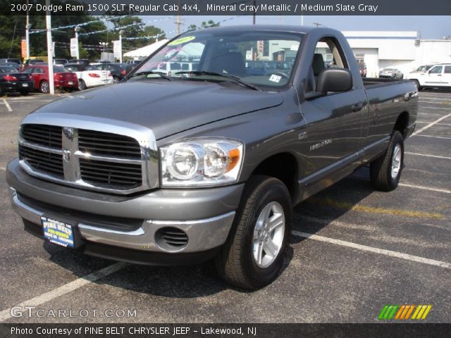 2007 Dodge Ram 1500 SLT Regular Cab 4x4 in Mineral Gray Metallic
