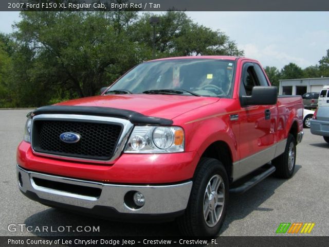 2007 Ford F150 XL Regular Cab in Bright Red