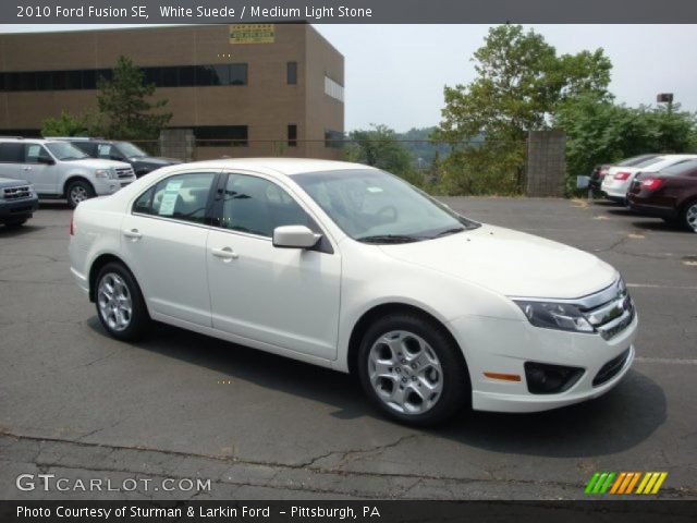 2010 Ford Fusion SE in White Suede