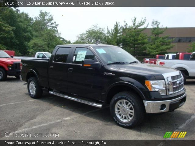 2010 Ford F150 Lariat SuperCrew 4x4 in Tuxedo Black