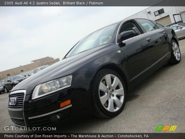 2005 Audi A6 4.2 quattro Sedan in Brilliant Black