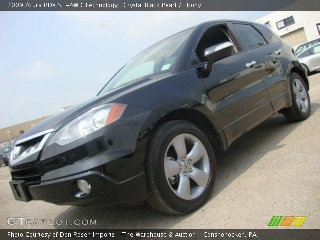 2009 Acura RDX SH-AWD Technology in Crystal Black Pearl