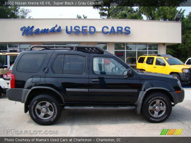 2002 Nissan Xterra XE V6 in Super Black