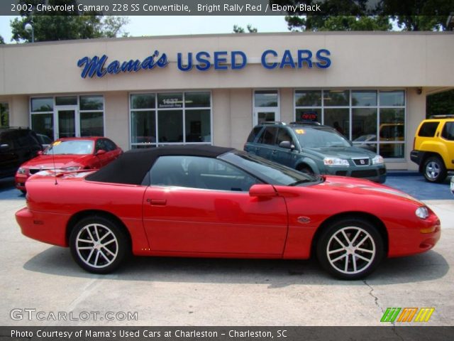 2002 Chevrolet Camaro Z28 SS Convertible in Bright Rally Red