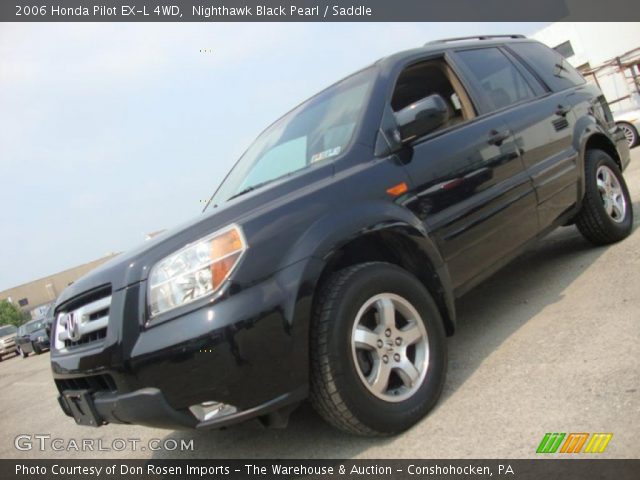 2006 Honda Pilot EX-L 4WD in Nighthawk Black Pearl
