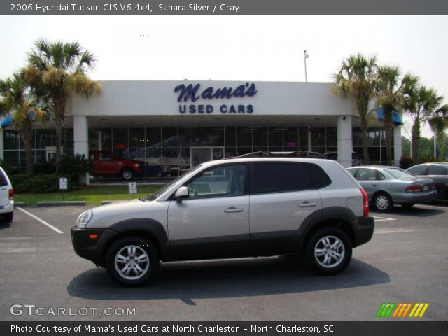 2006 Hyundai Tucson GLS V6 4x4 in Sahara Silver