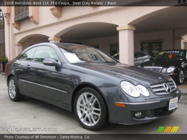 2008 Mercedes-Benz CLK 350 Coupe in Steel Grey Metallic