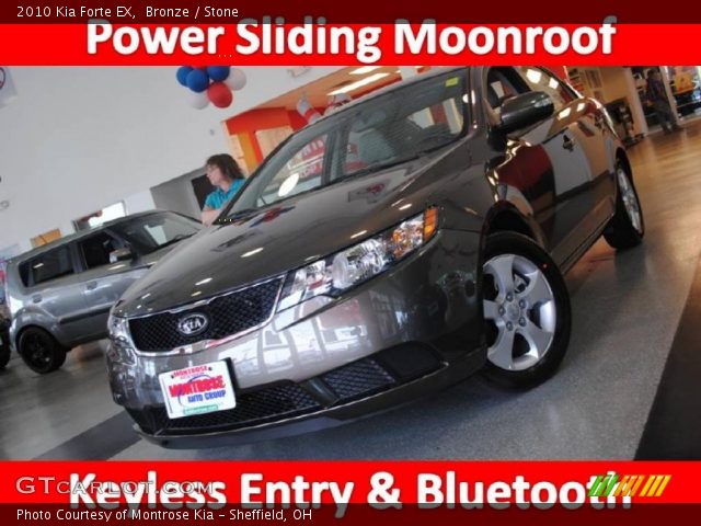 2010 Kia Forte EX in Bronze