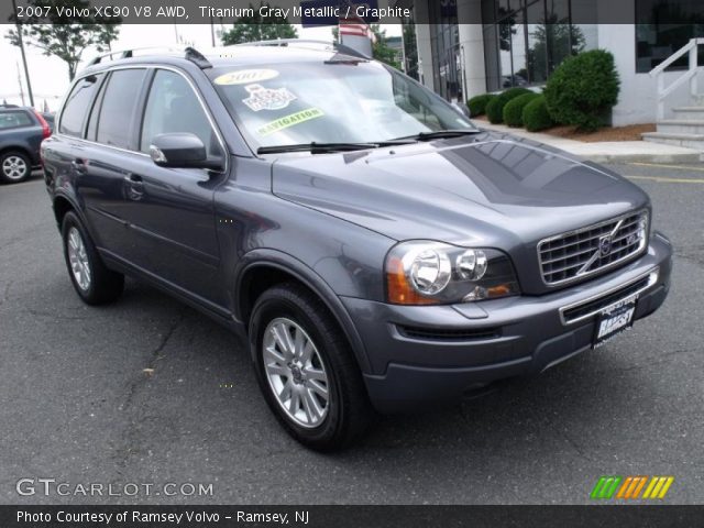 2007 Volvo Xc90 on 2007 Volvo Xc90 V8 Awd In Titanium Gray Metallic  Click To See Large
