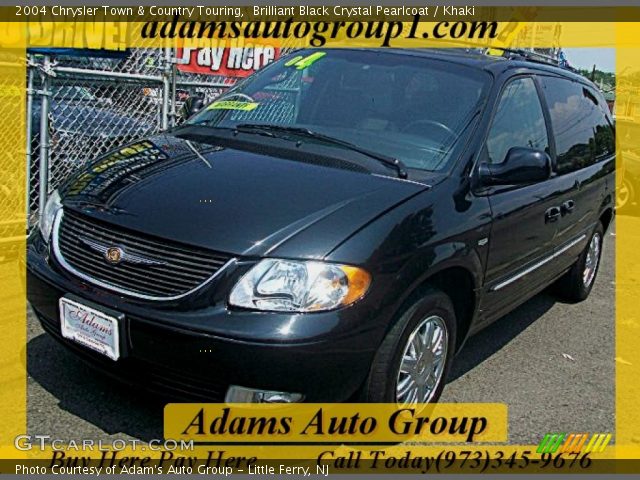 2004 Chrysler Town & Country Touring in Brilliant Black Crystal Pearlcoat