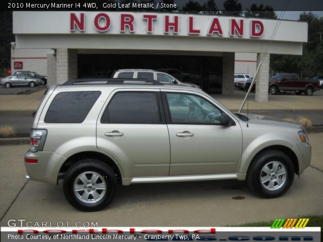 2010 Mercury Mariner I4 4WD in Gold Leaf Metallic